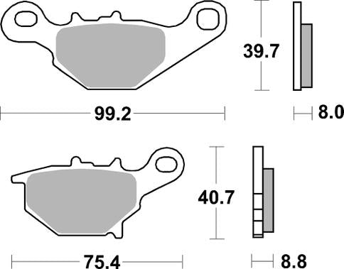 SBS, Brake, pad, pads, performance, motorcycle, Sinter, sintered, OFFROAD, RACING, EVO