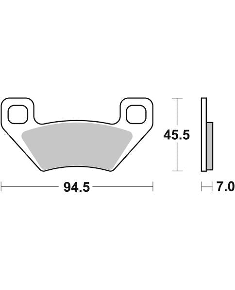 SBS, Brake, pad, pads, performance, motorcycle, Sinter, sintered, QUAD, MX, OFFROAD