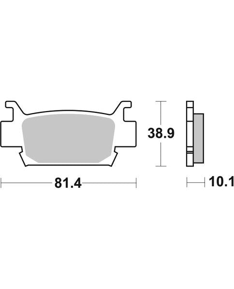 SBS, Brake, pad, pads, performance, motorcycle, Sinter, sintered