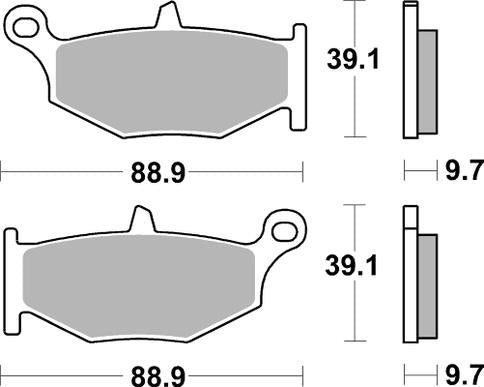 SBS, Brake, pad, pads, performance, motorcycle, Sinter, sintered