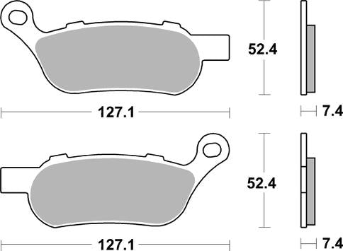 SBS, brake, pad, pads, performance, motorcycle, sinter, sintered