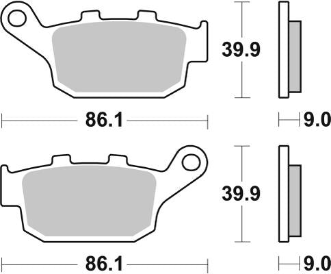 SBS, brake, pad, pads, performance, motorcycle, sinter, sintered