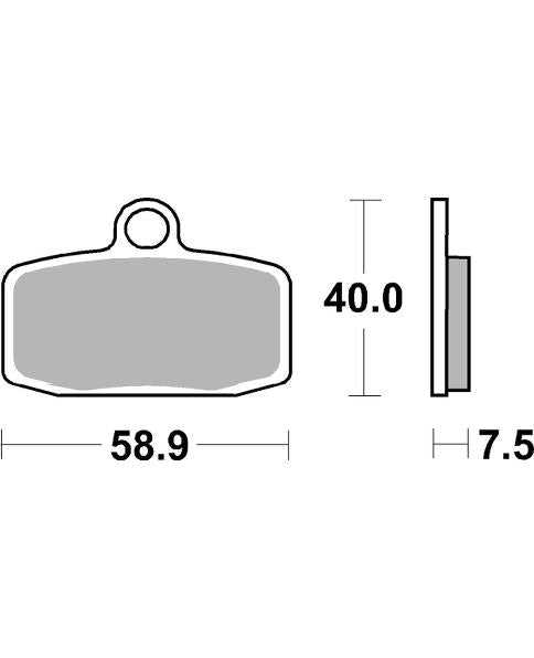 SBS, brake, pad, pads, performance, motorcycle, sinter, sintered