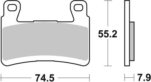 SBS, brake, pad, pads, performance, motorcycle, sinter, sintered