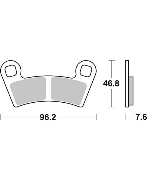 SBS, brake, pad, pads, performance, motorcycle, sinter, sintered