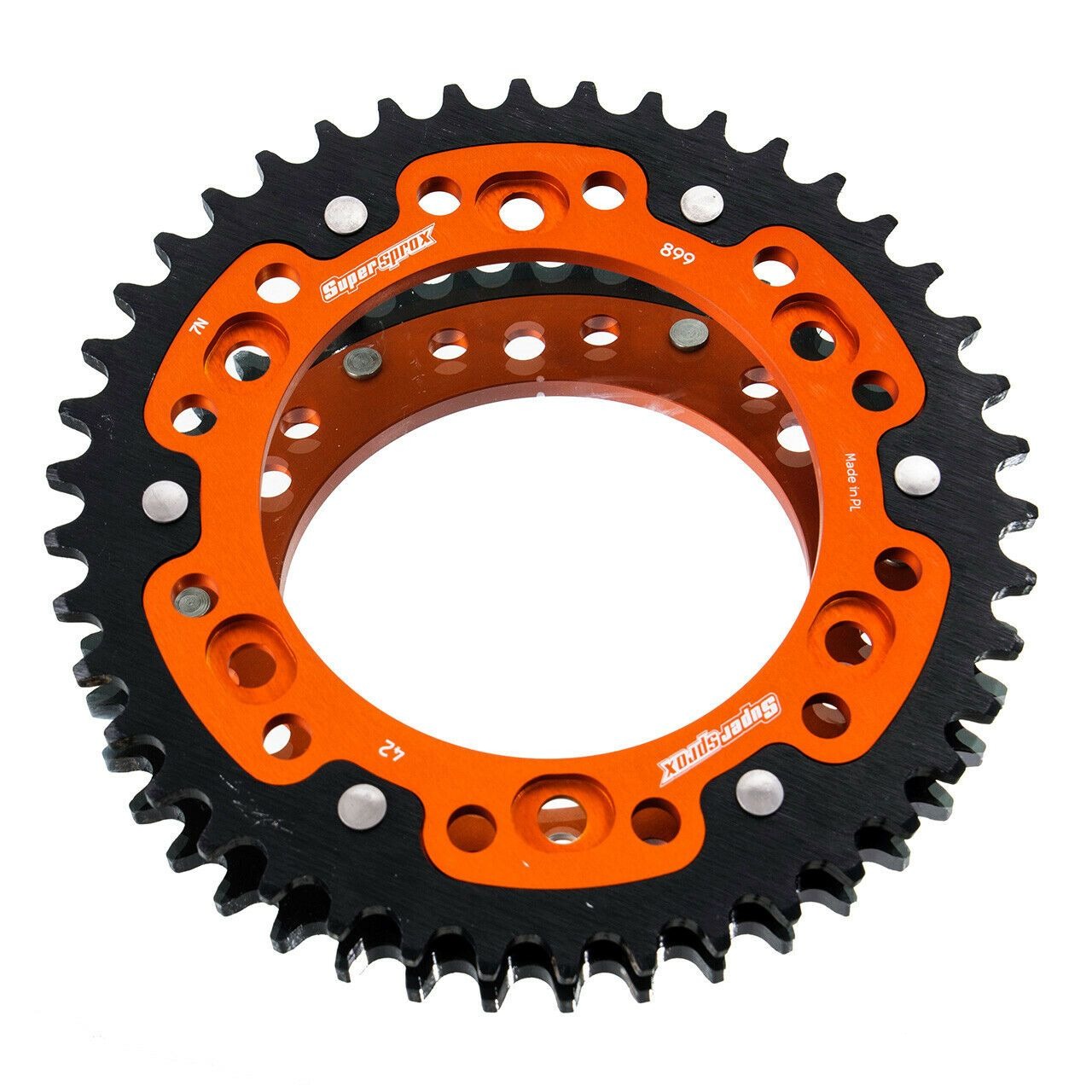 Supersprox, Rear, Sprocket, KTM, 899, Stealth, Orange, motorcycle