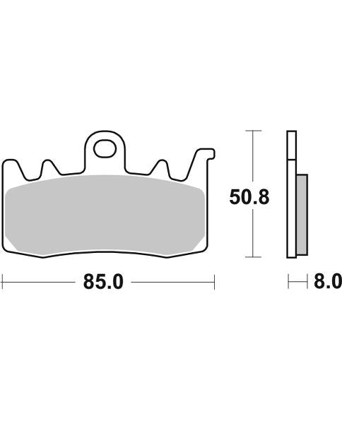 SBS, brake, pad, pads, performance, motorcycle, sinter, sintered