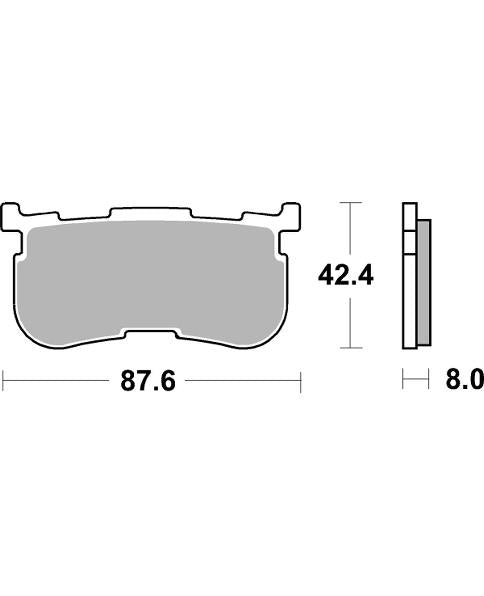 SBS, brake, pad, pads, motorcycle, performance, sinter, sintered