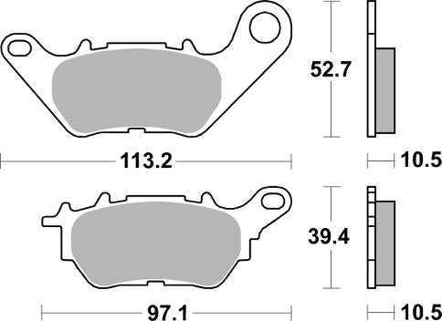 SBS, brake, pad, pads, motorcycle, performance, CERAMIC