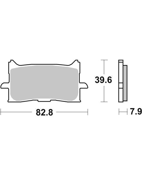 SBS, brake, pad, pads, motorcycle, performance, sinter, sintered