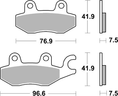 SBS, brake, pad, pads, motorcycle, performance, sinter, sintered