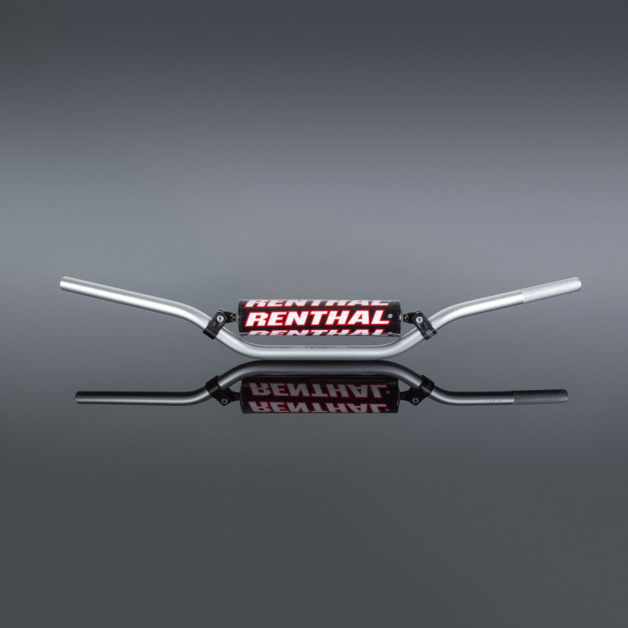 Renthal, handlebar, handlebars, 7/8, 22mm, racing, performance, Mx, motocross, mx,Silver