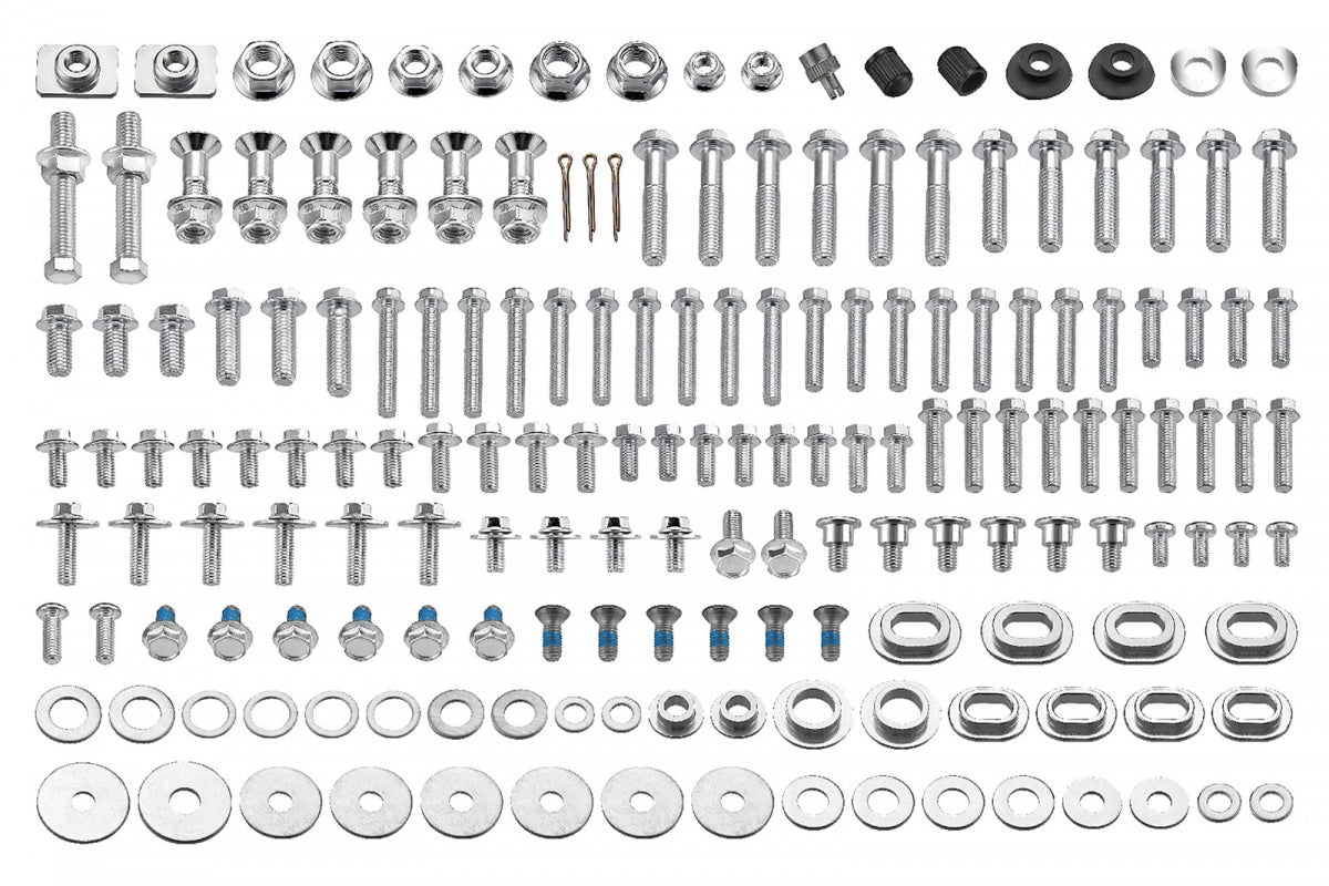 Yamaha, YZ, YZF, bolt, nut, fastener, kit, replacement, plastic