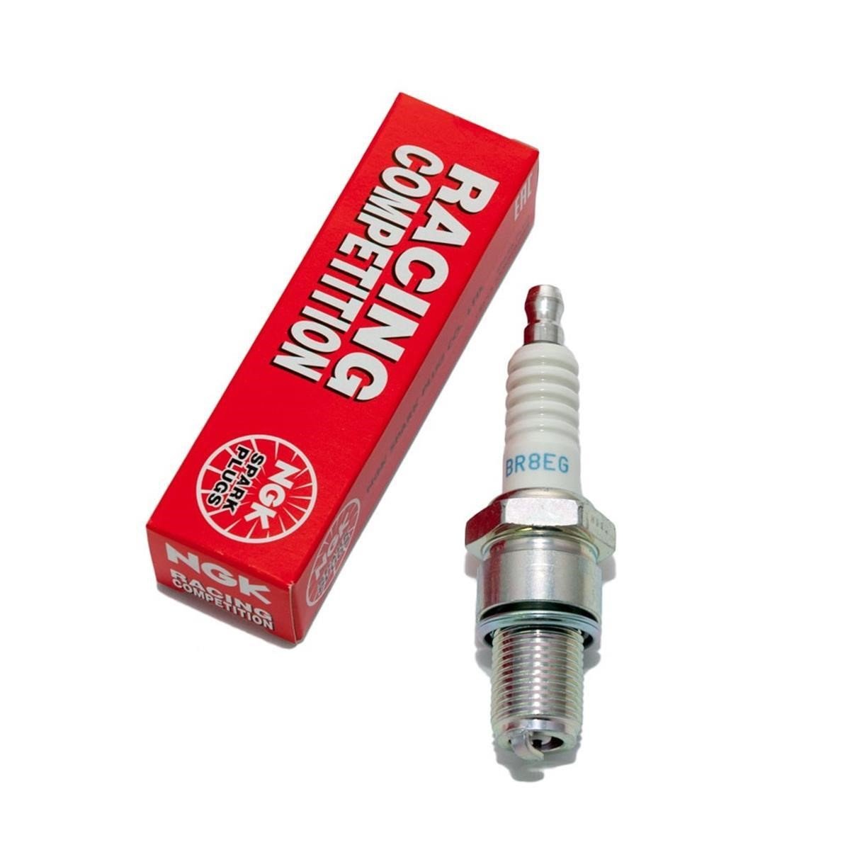 NGK, BR8EG, Racing, sparkplug, plug, spark, motorcycle, engine