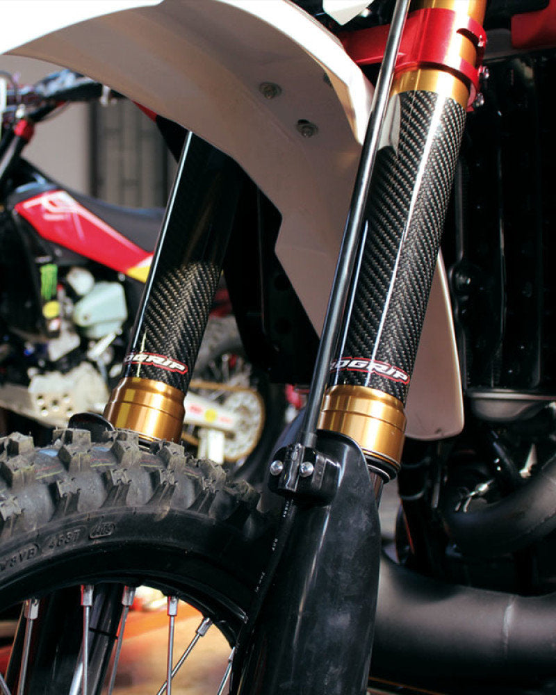 Carbon, fibre, protectors, protection, fork, shocks, suspension