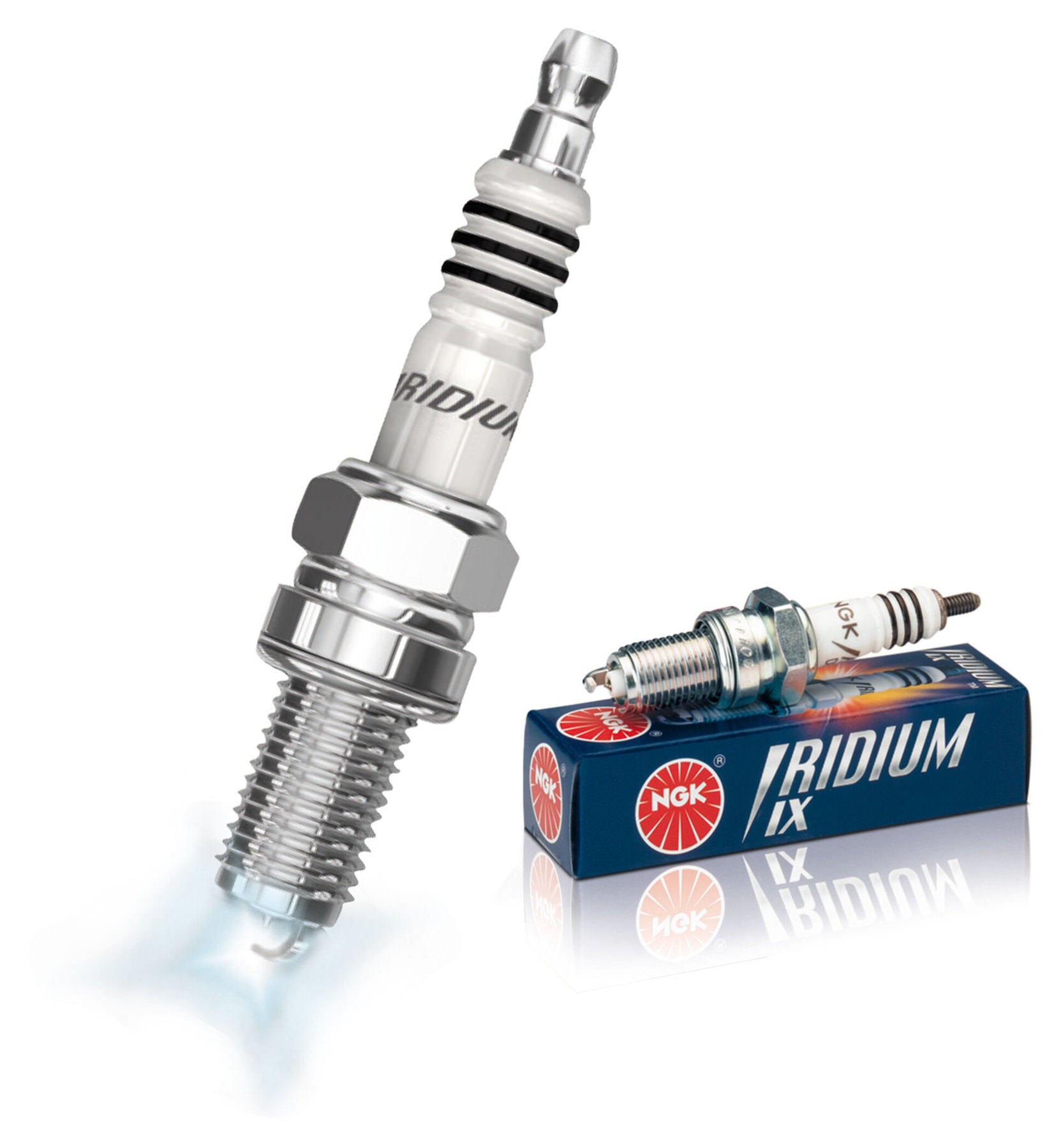 NGK, CR9EHIX-9, spark plug, iridium, motorcycle, engine