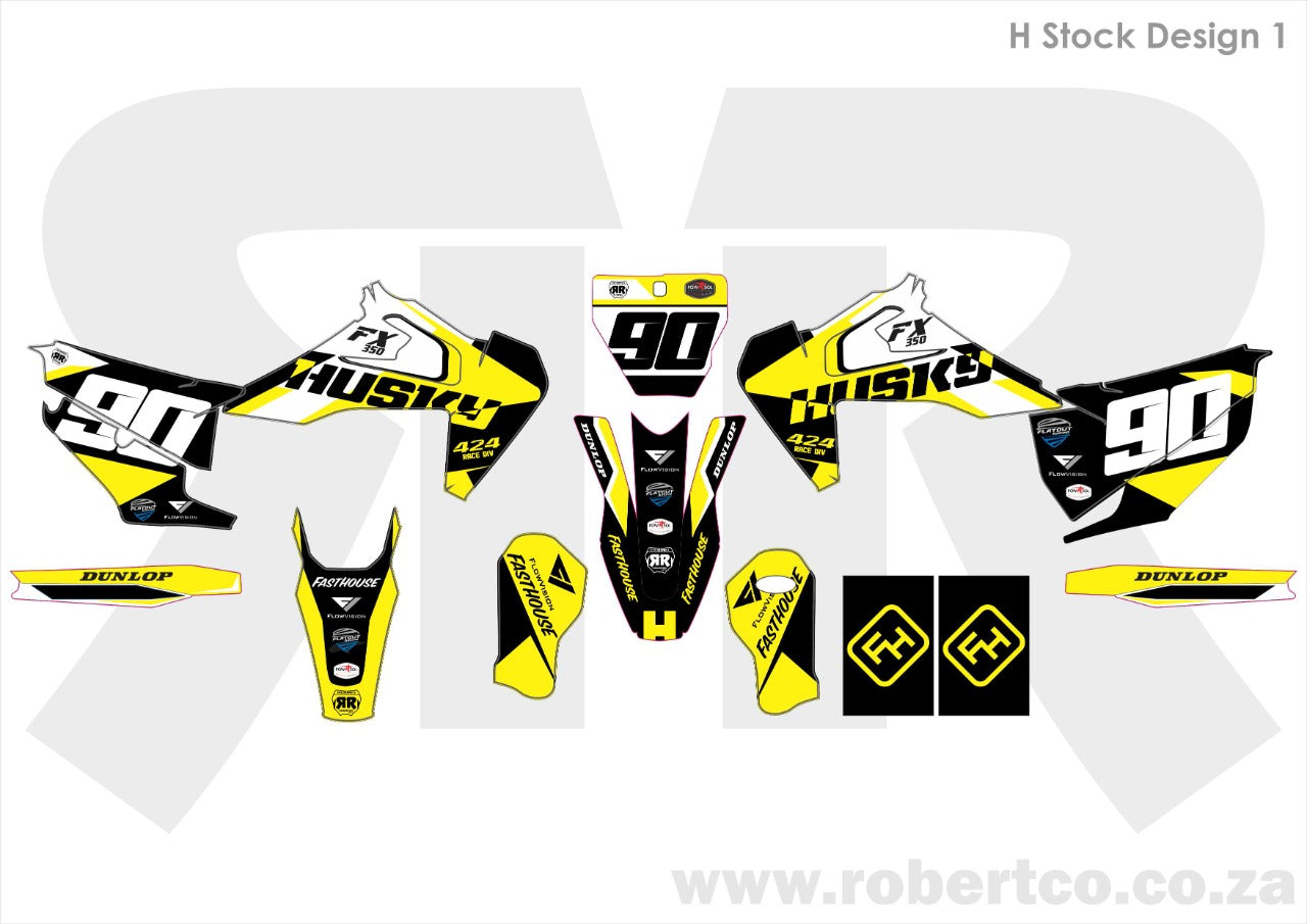 Sticker Kit - All Husqvarna 125-450