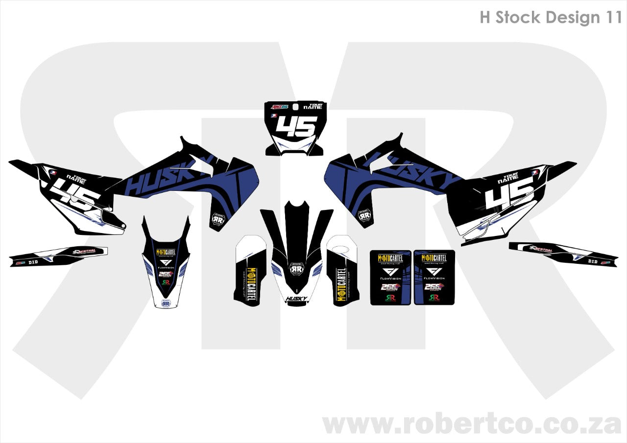 Sticker Kit - All Husqvarna 125-450