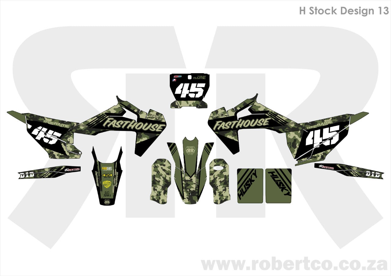 Sticker Kit - All Husqvarna 125-450