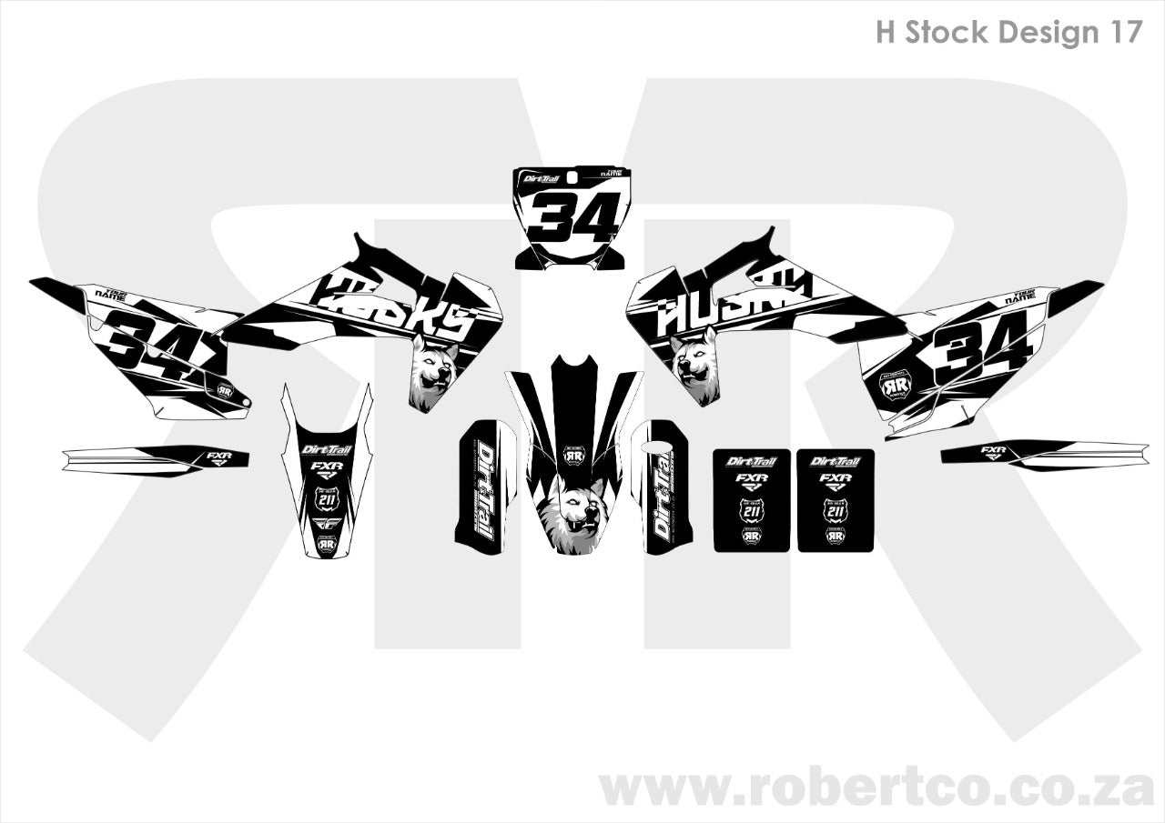 Sticker Kit - All Husqvarna 125-450