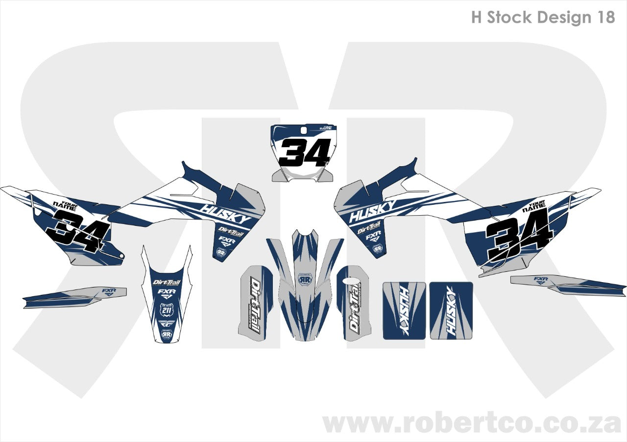 Sticker Kit - All Husqvarna 125-450