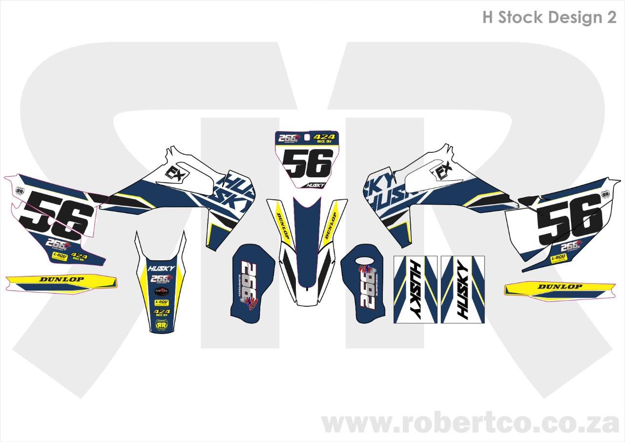 Sticker Kit - All Husqvarna 125-450