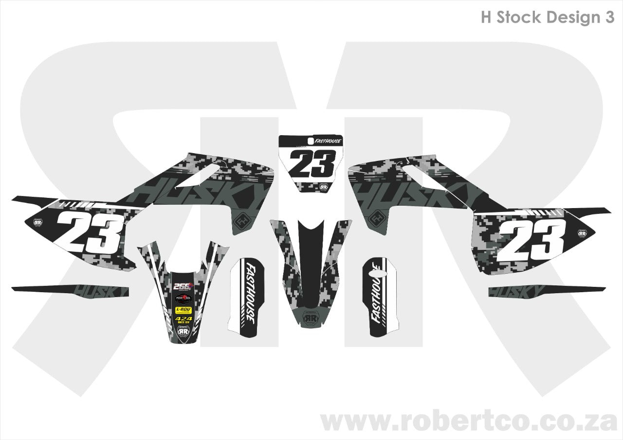 Sticker Kit - All Husqvarna 125-450