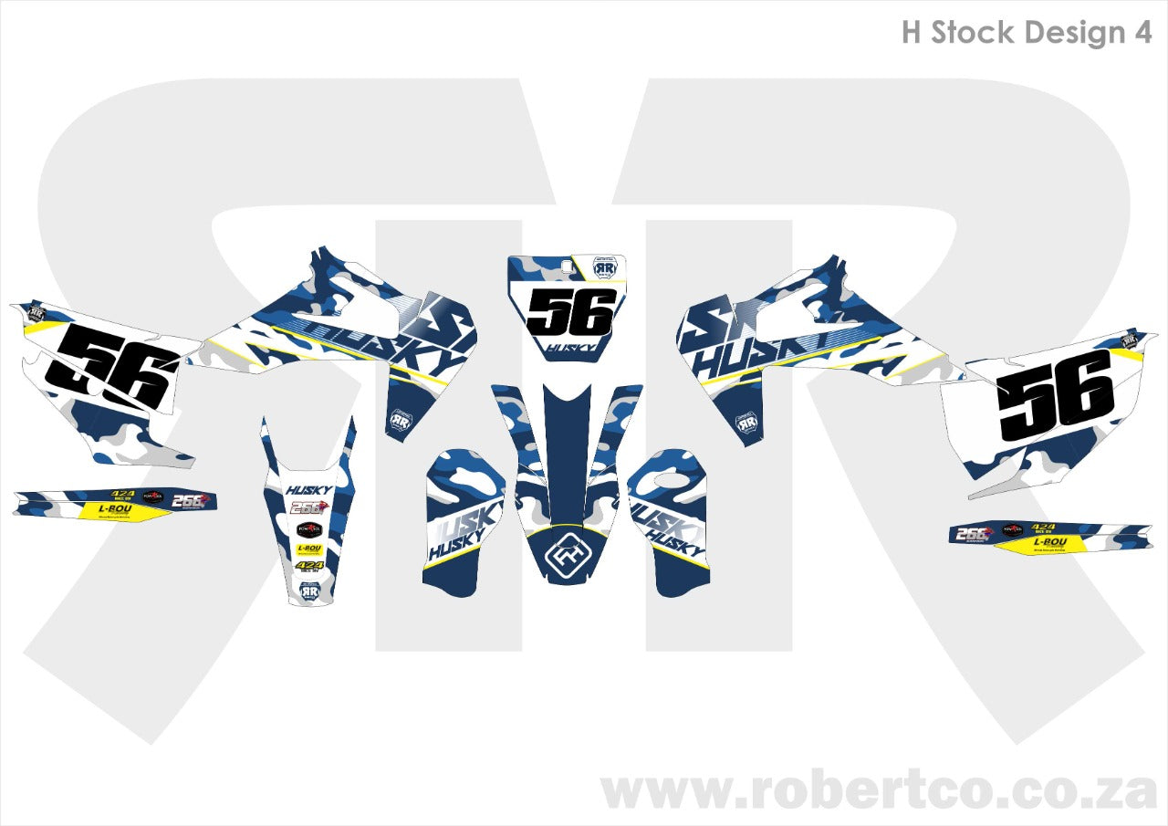 Sticker Kit - All Husqvarna 125-450