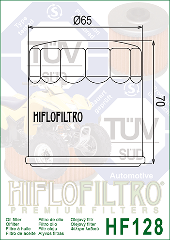 Hiflo - HF128 Oil Filter