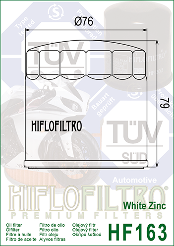 Hiflo - HF163 Oil Filter