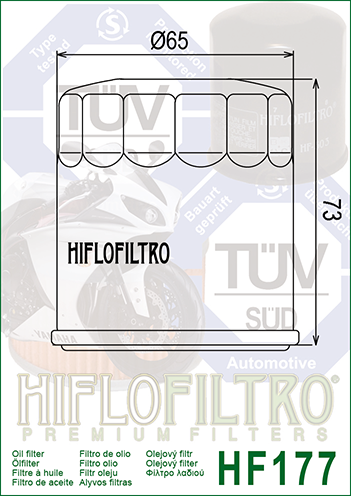 Hiflo - HF177 Oil Filter