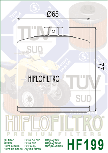 Hiflo - HF199 Oil Filter