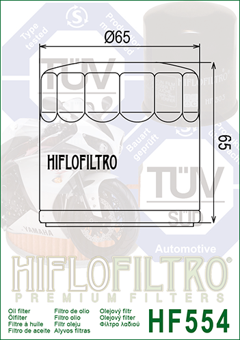 Hiflo - HF554 Oil Filter