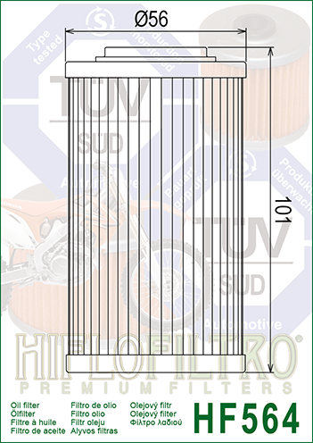 Hiflo - HF564 Oil Filter