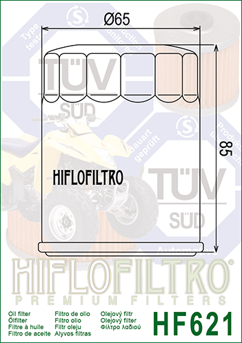 Hiflo - HF621 Oil Filter