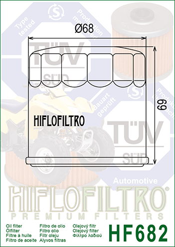 Hiflo - HF682 Oil Filter