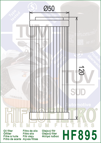 Hiflo - HF895 Oil Filter