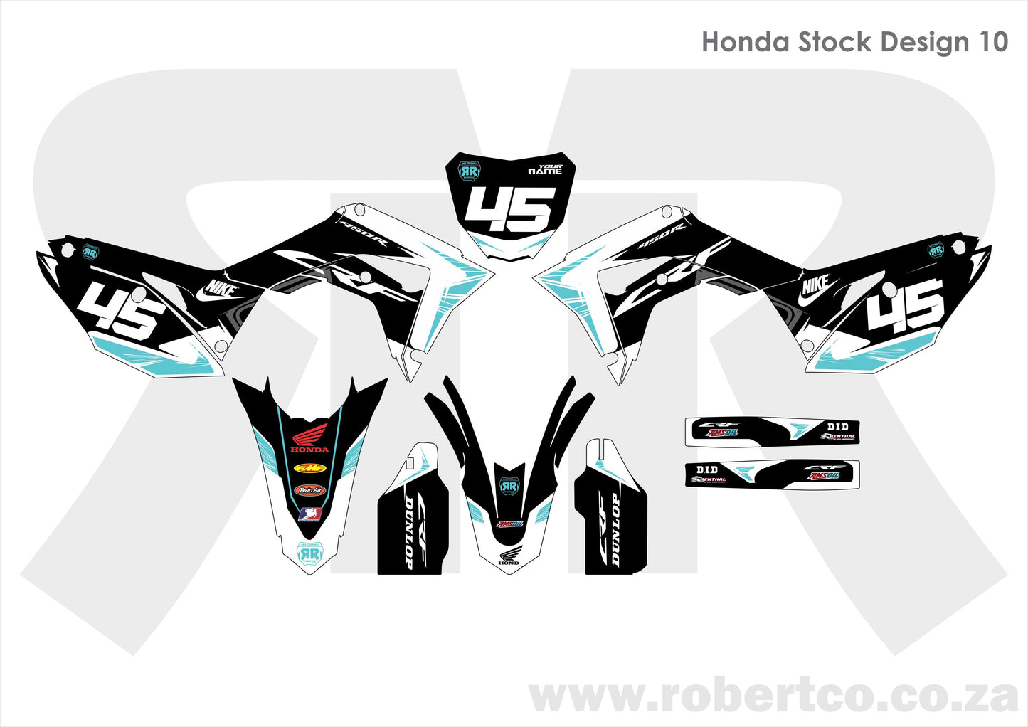 Sticker Kit - Honda 125-450