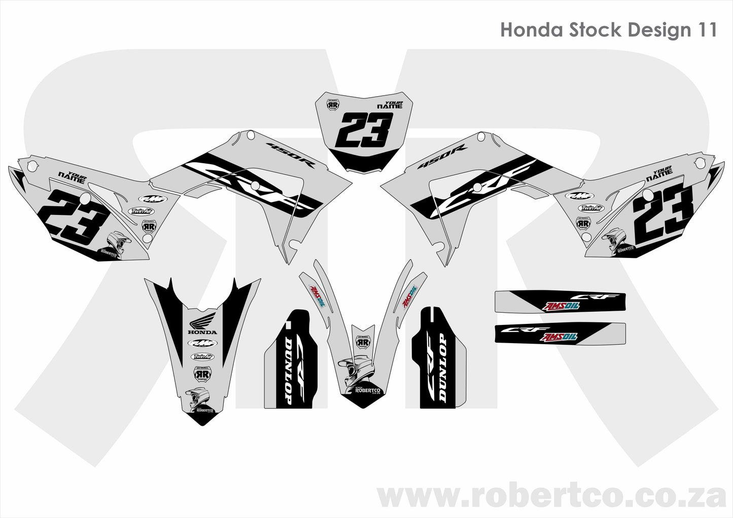 Sticker Kit - Honda 125-450