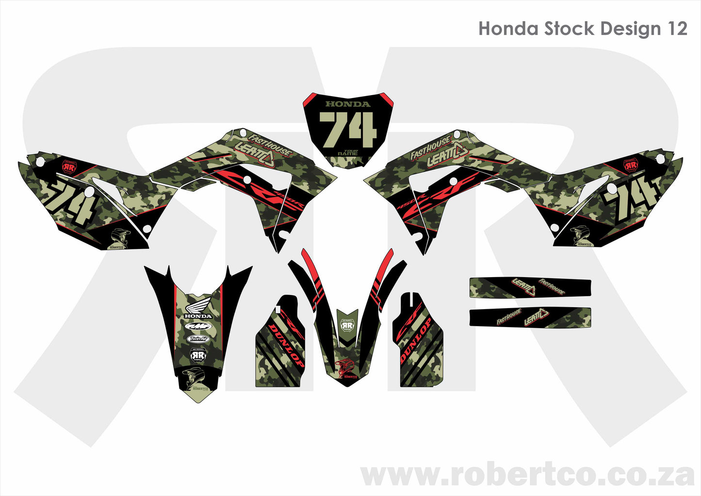 Sticker Kit - Honda 125-450