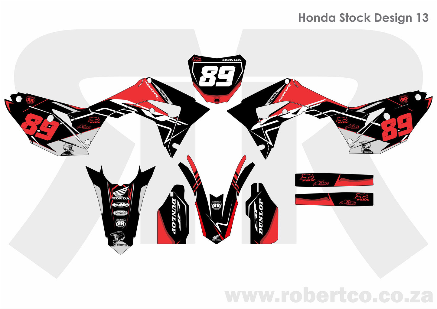 Sticker Kit - Honda 125-450