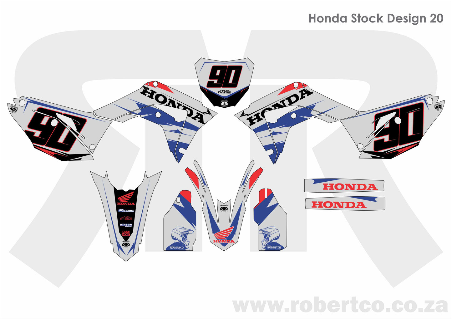 Sticker Kit - Honda 125-450