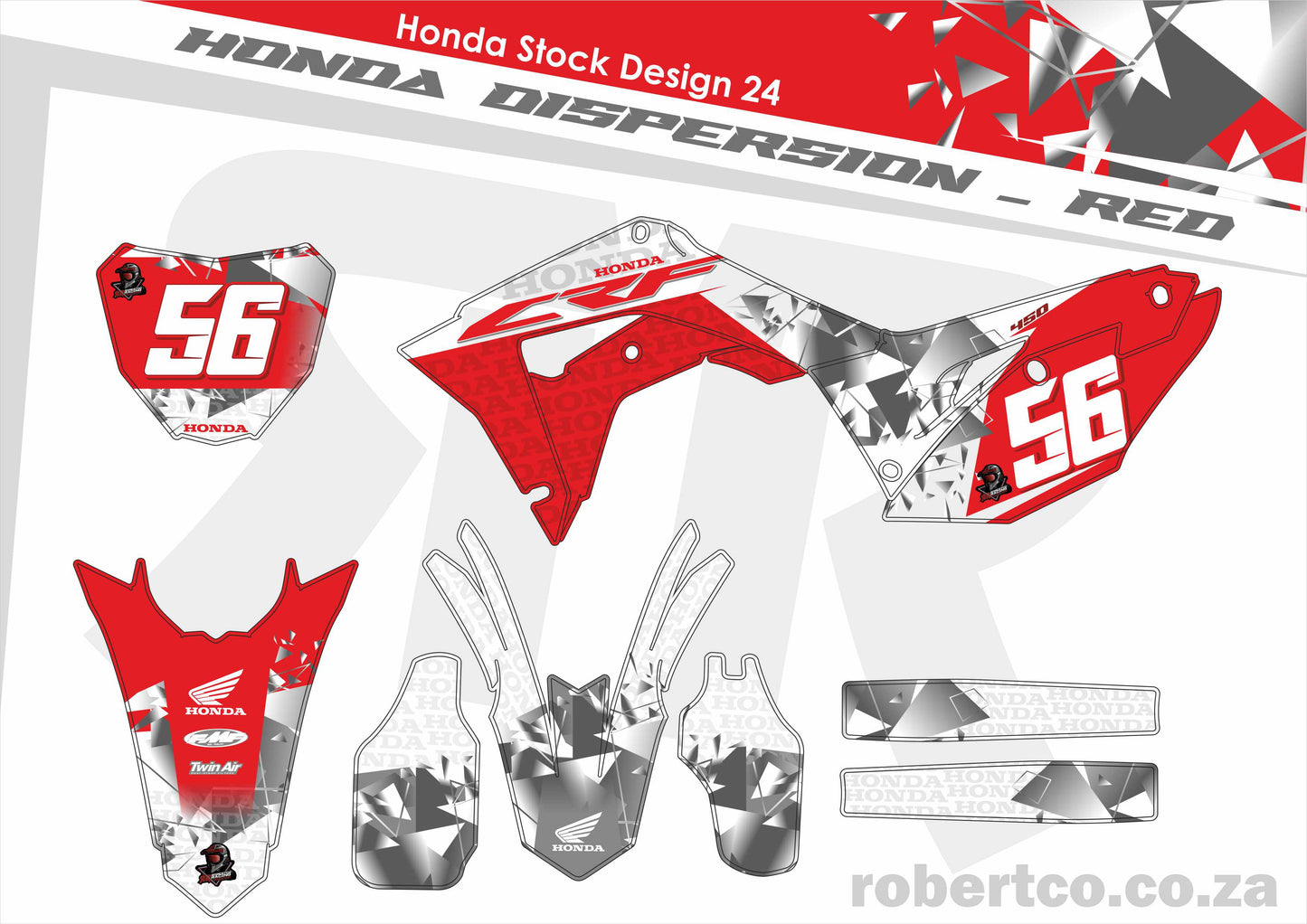 Sticker Kit - Honda 125-450