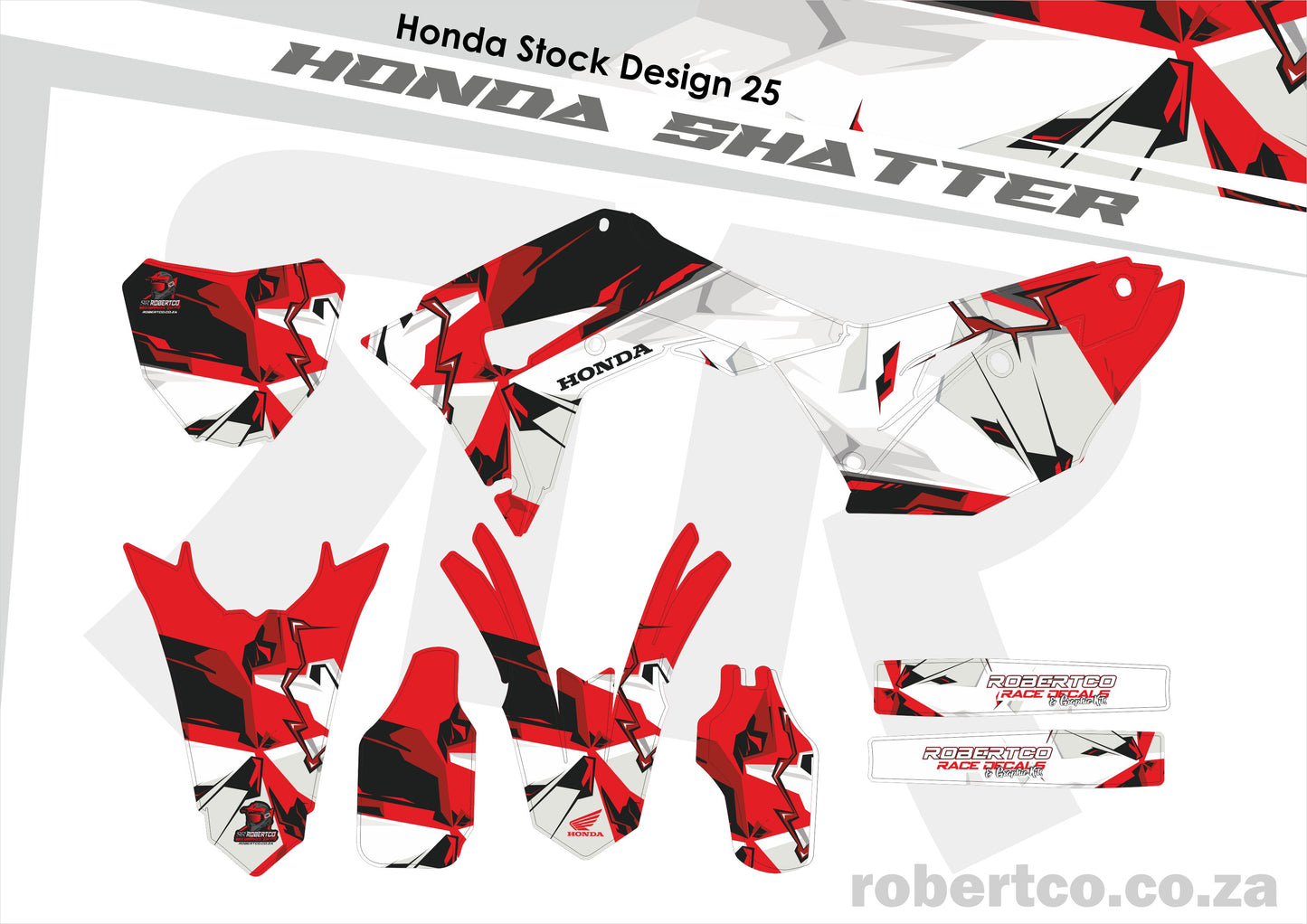 Sticker Kit - Honda 125-450