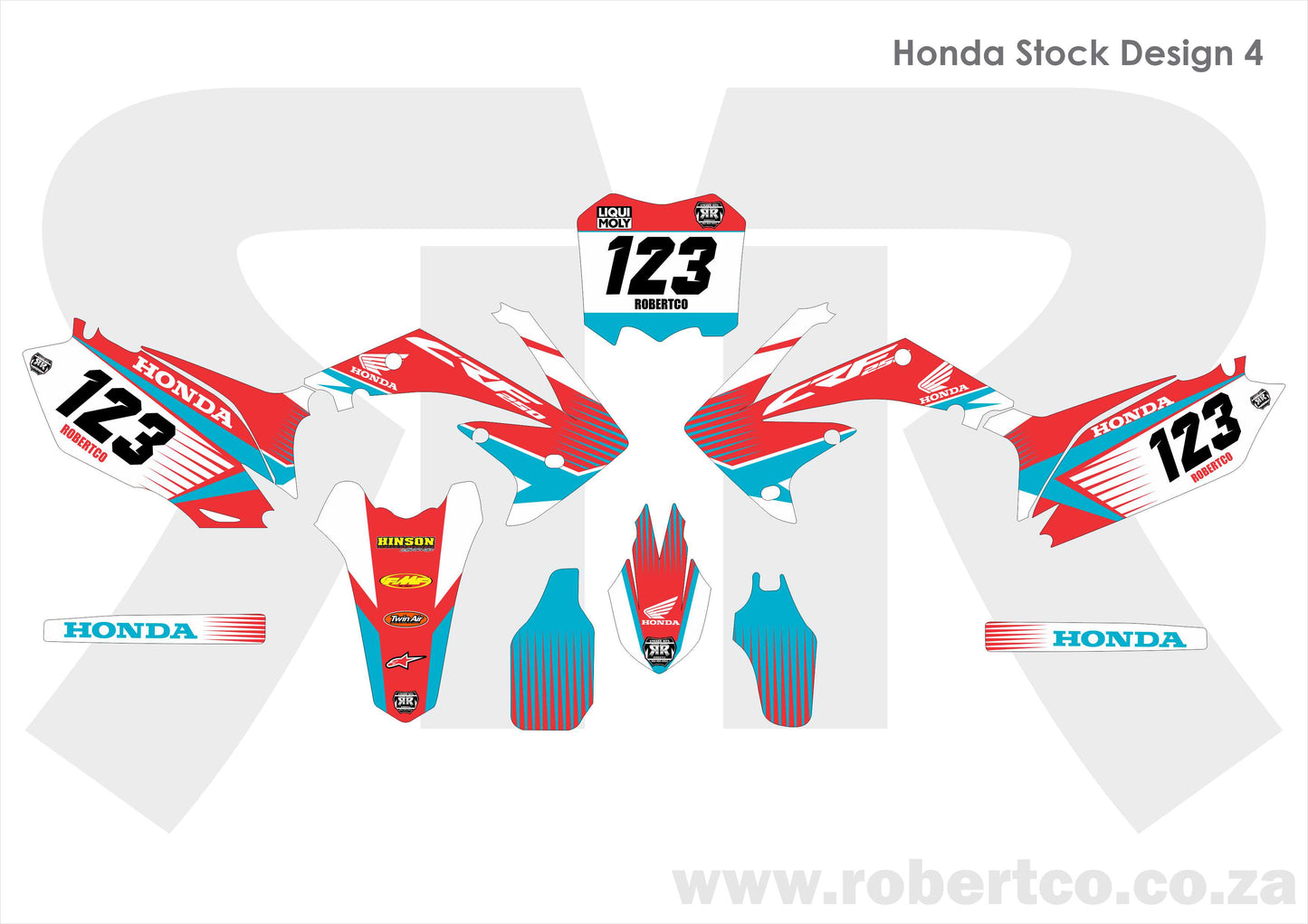 Sticker Kit - Honda 125-450