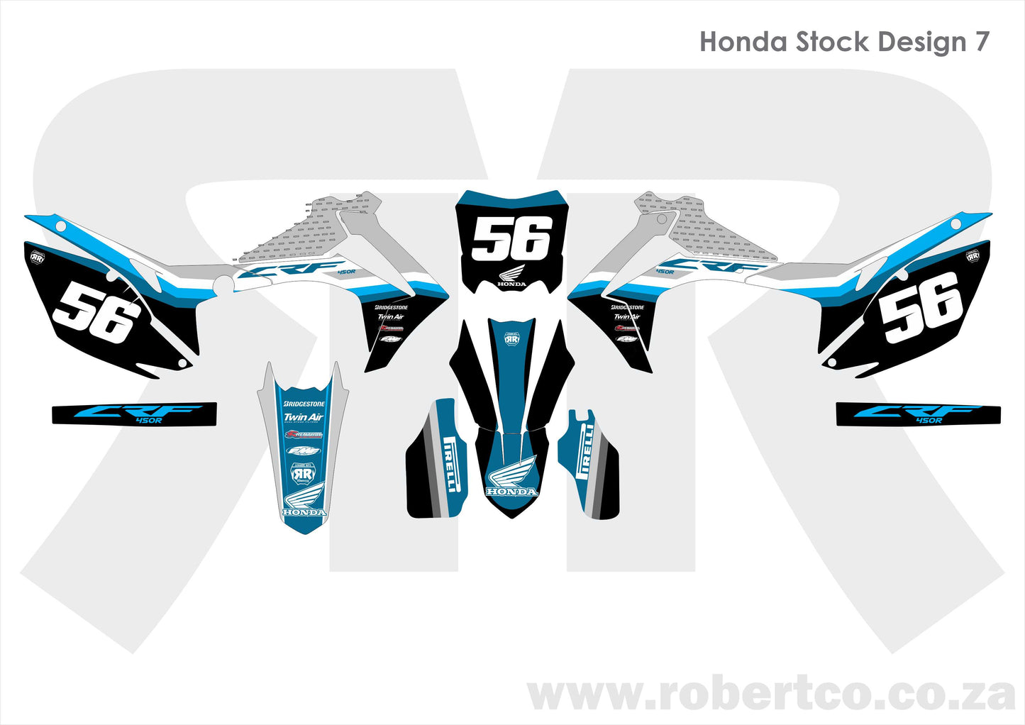 Sticker Kit - Honda 125-450