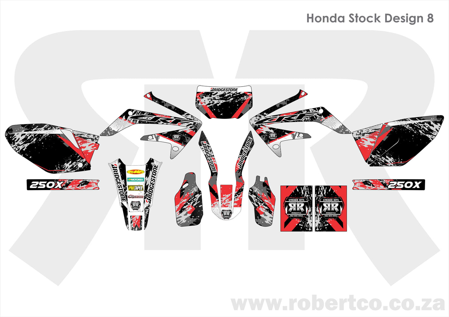 Sticker Kit - Honda 125-450