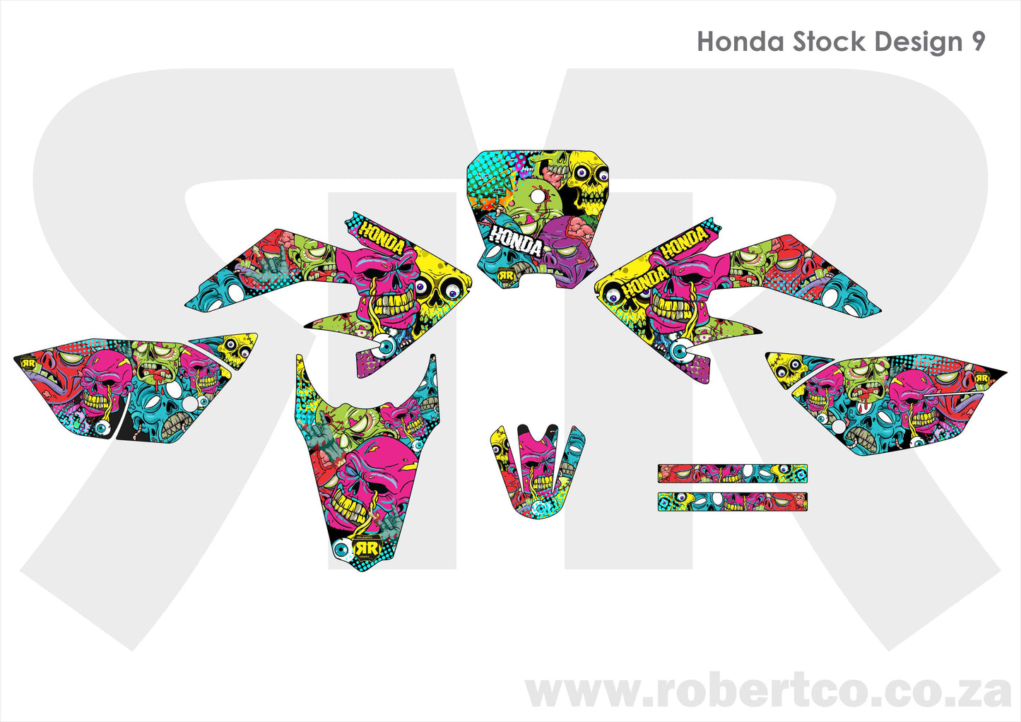 Sticker Kit - Honda 125-450