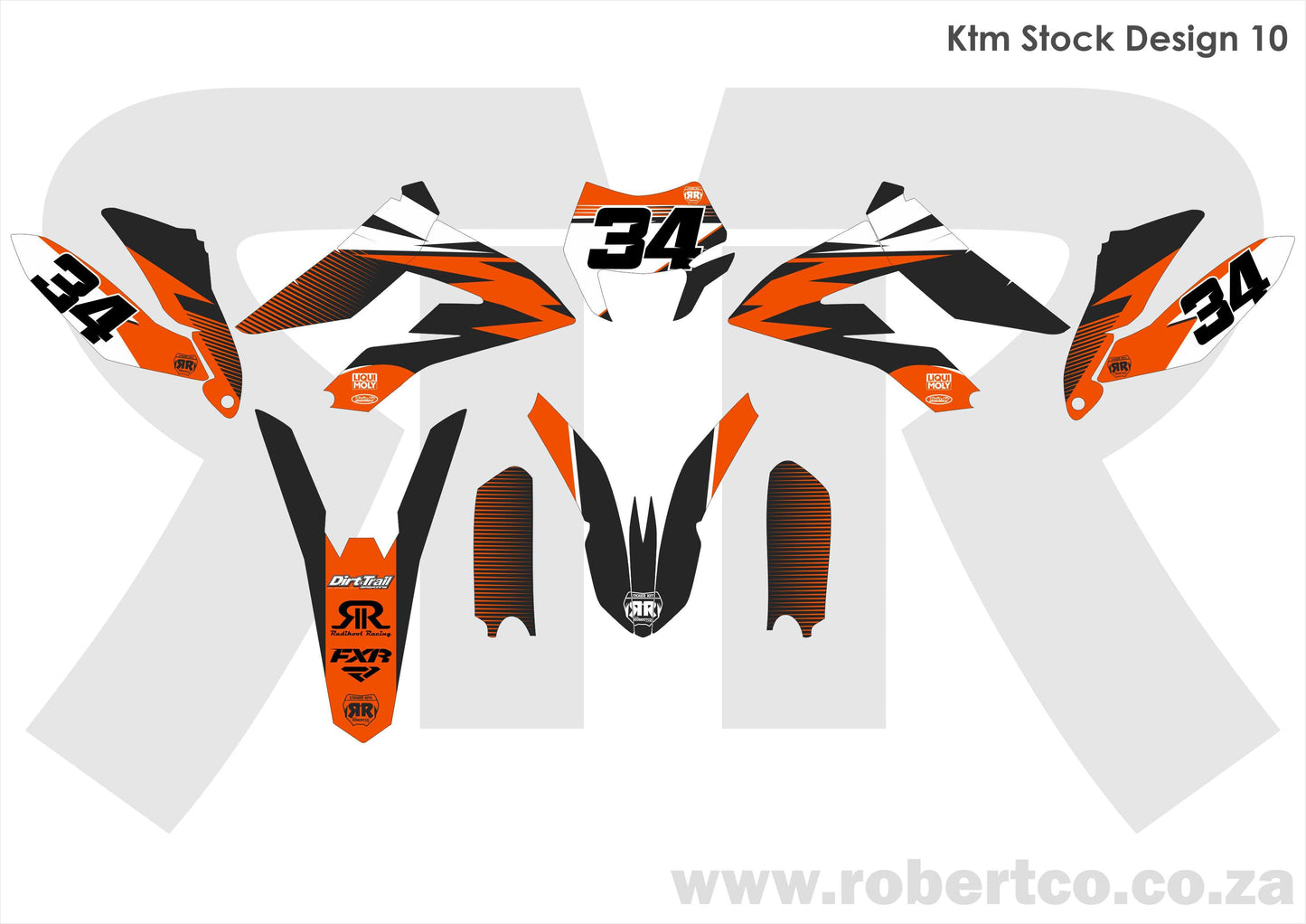 Sticker Kit - KTM 50cc