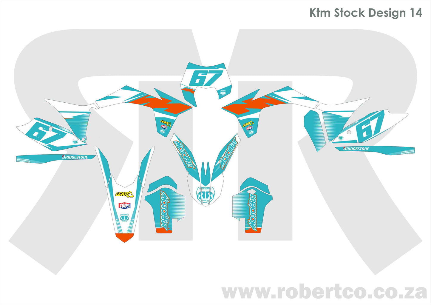 Sticker Kit - KTM 50cc